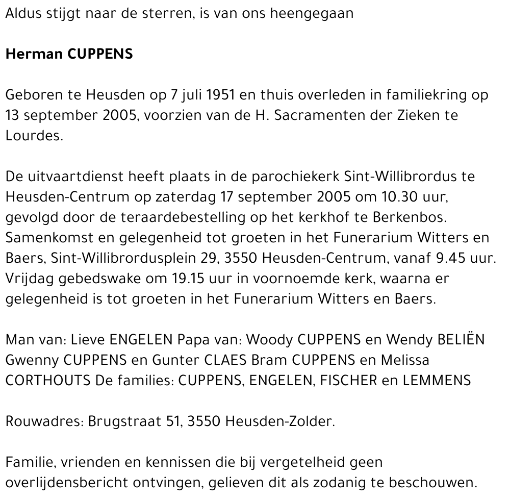 Herman Cuppens