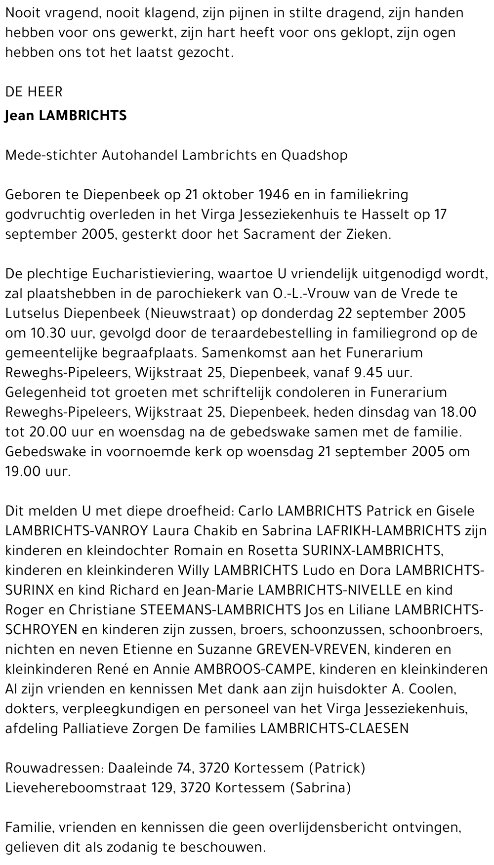 Jean Lambrichts