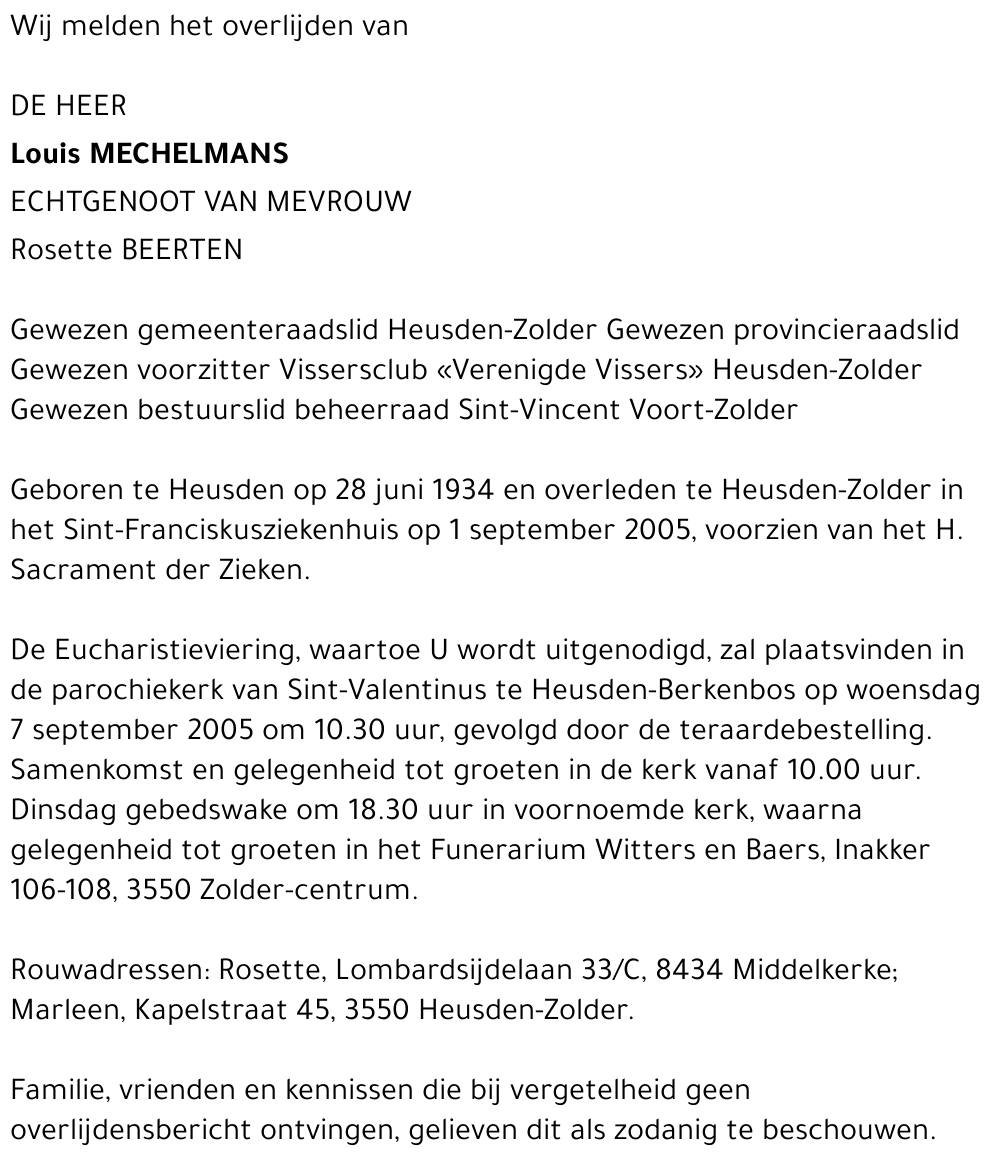 Louis Mechelmans