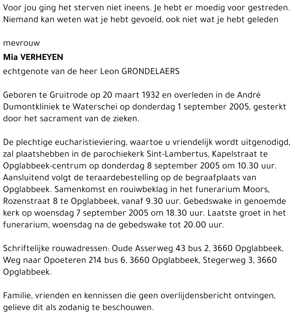Mia Verheyen