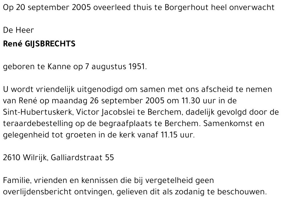 René Gijsbrechts
