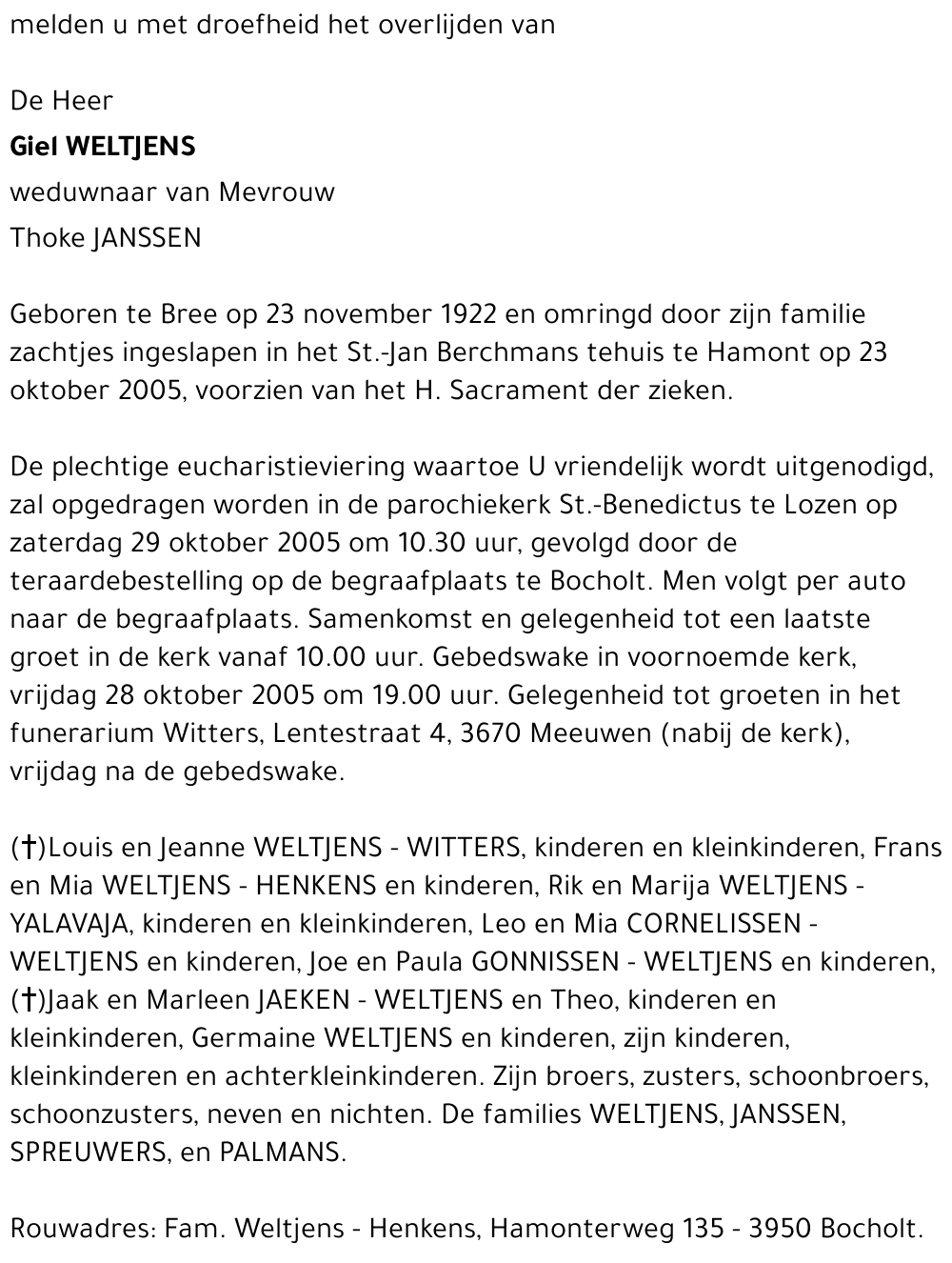 Giel WELTJENS