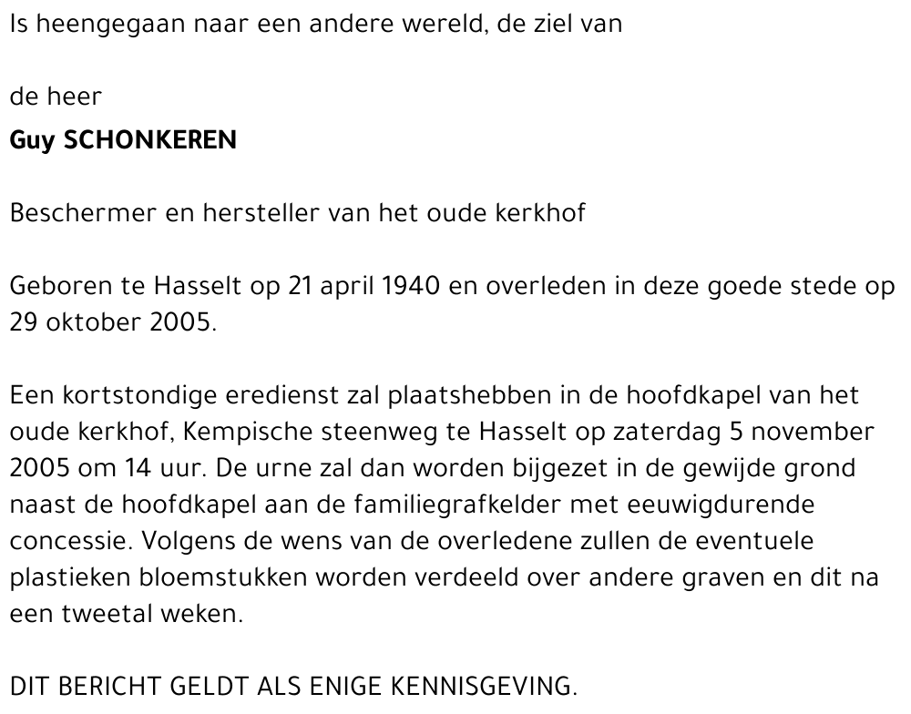 Guy Schonkeren