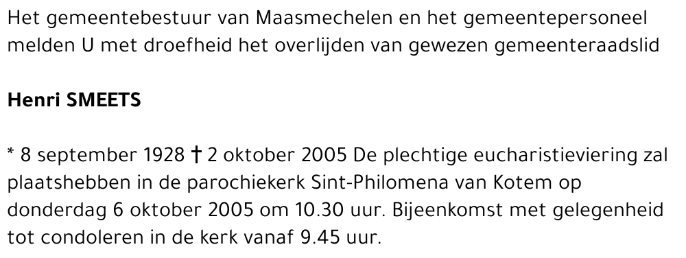 Henri Smeets