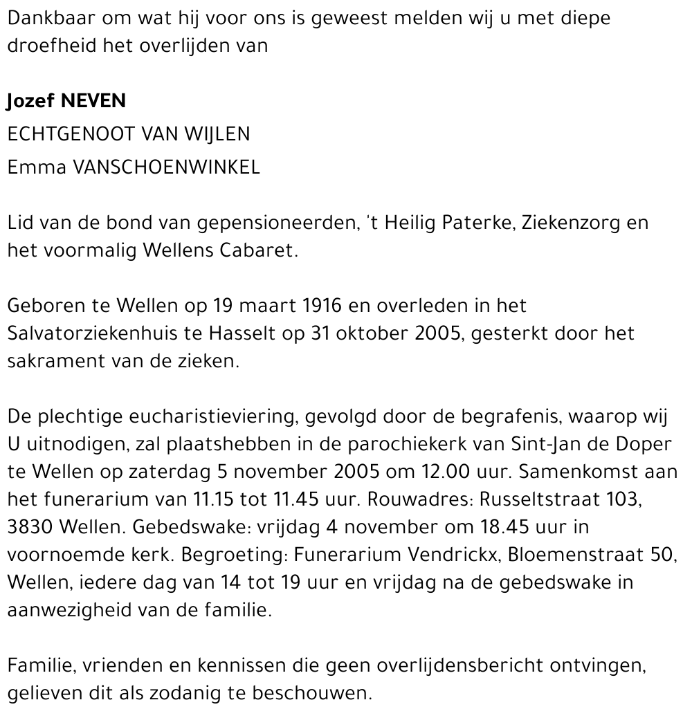 Jozef Neven