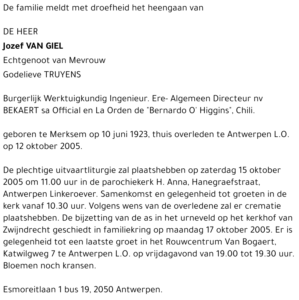 Jozef Van Giel