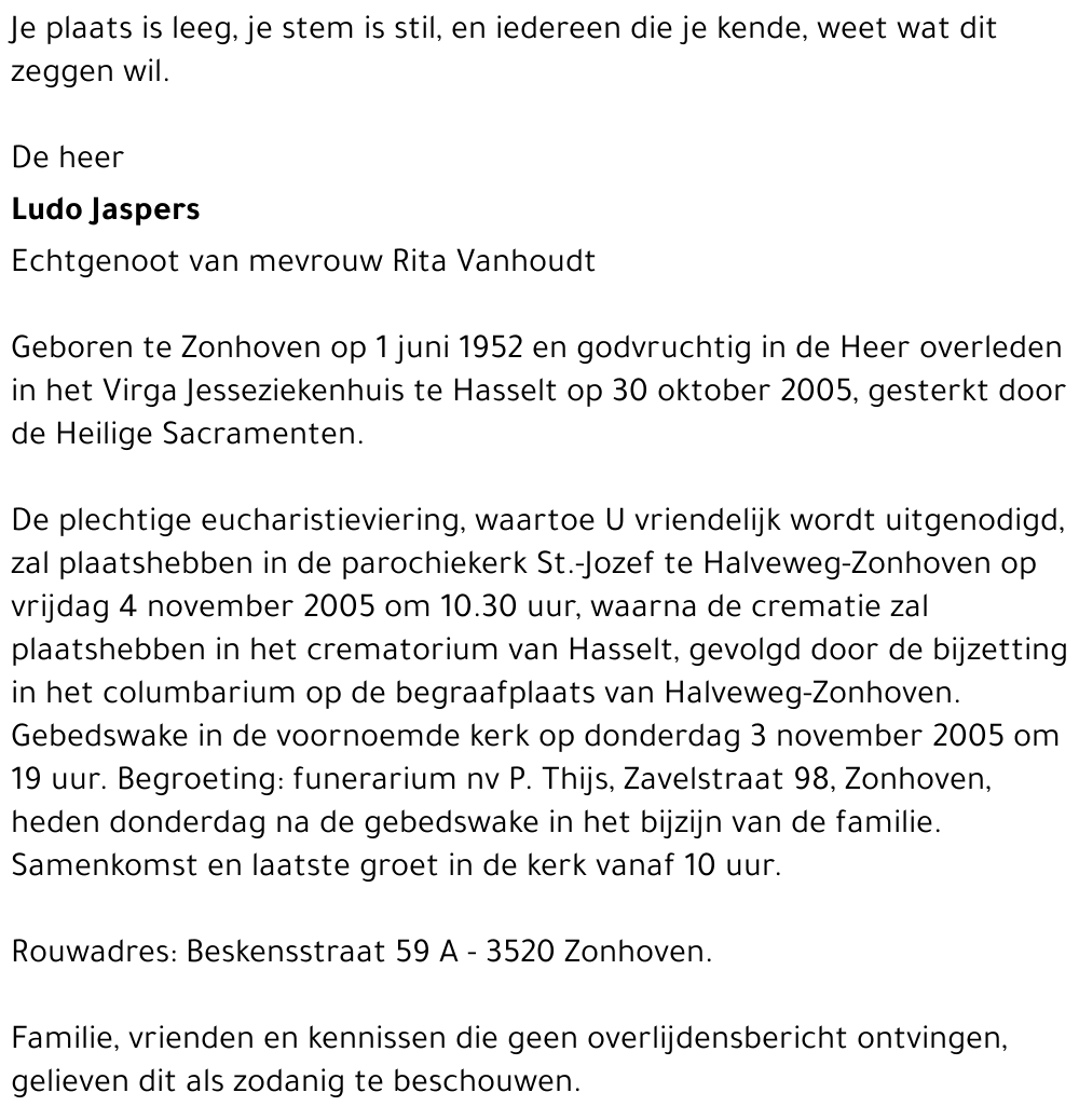 Ludo Jaspers