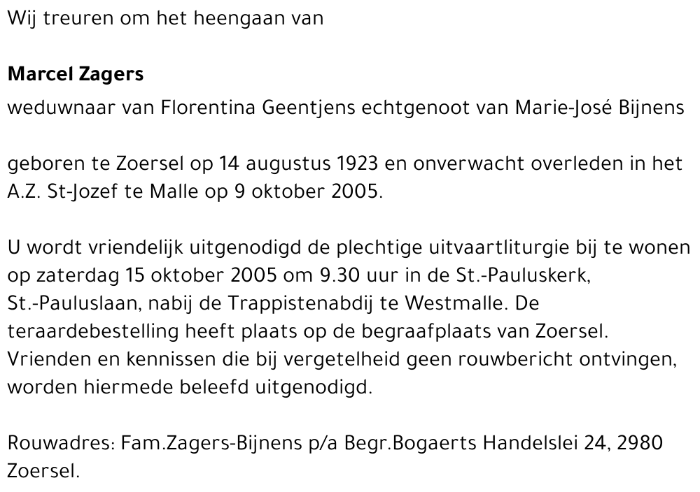 Marcel ZAGERS