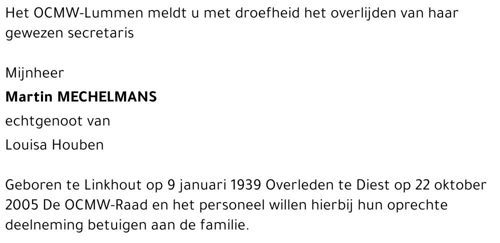 Martin Mechelmans