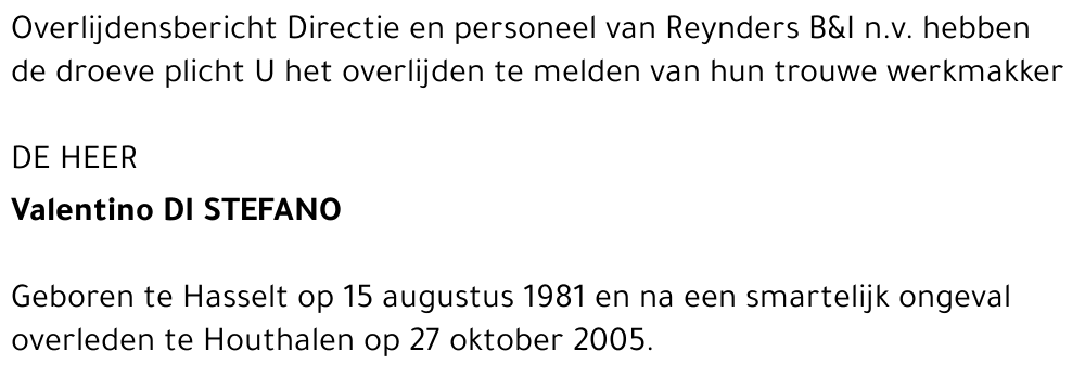 Valentino Di Stefano (bedrijf)
