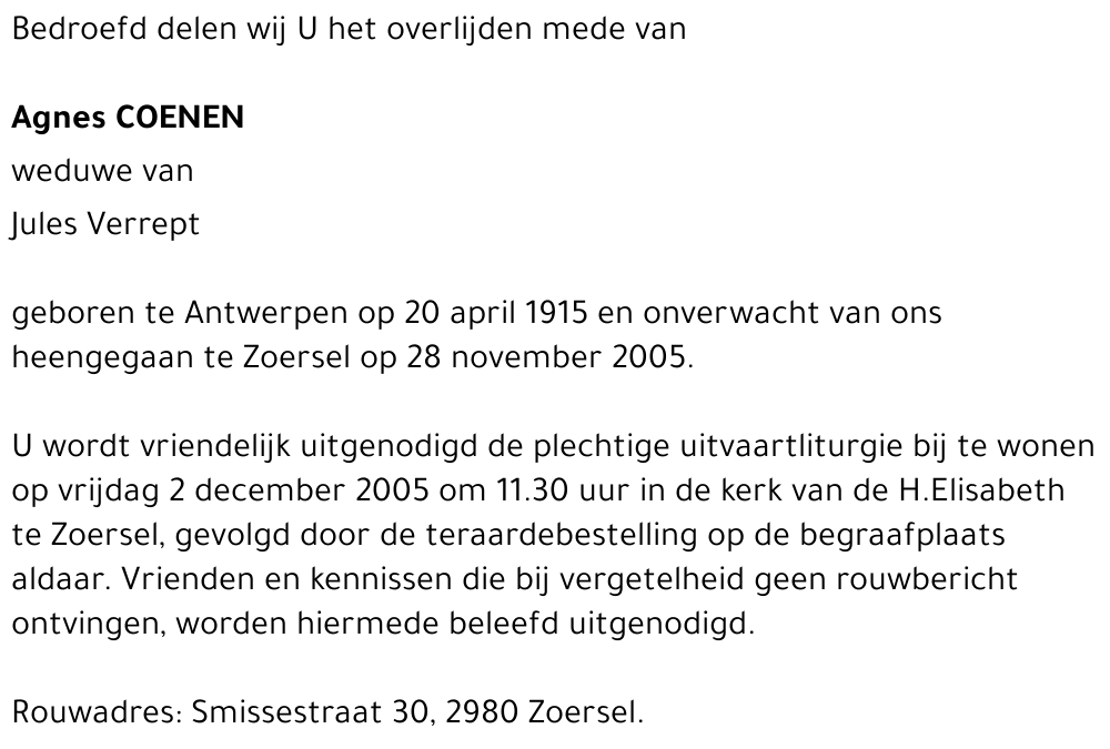 Agnes COENEN