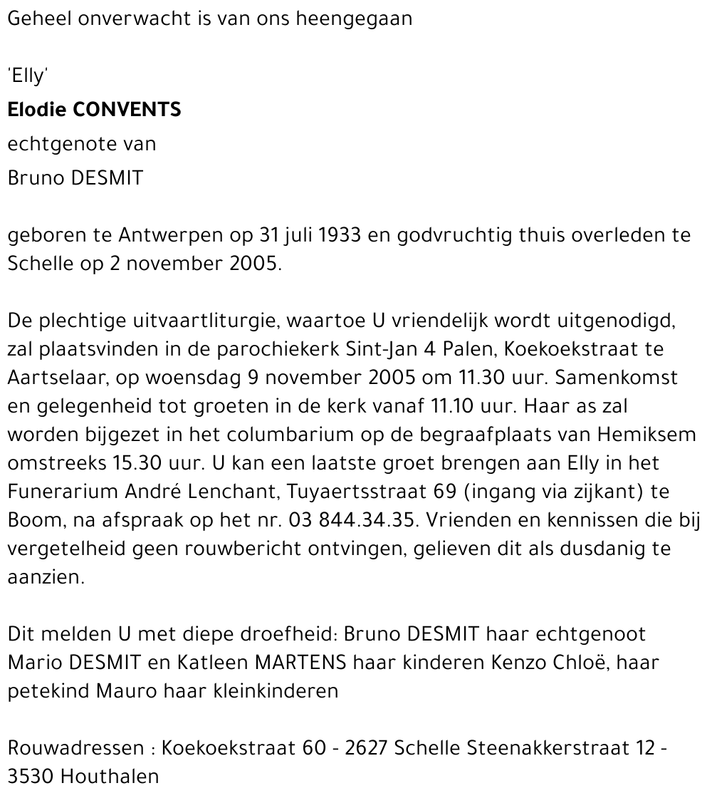Elly CONVENT
