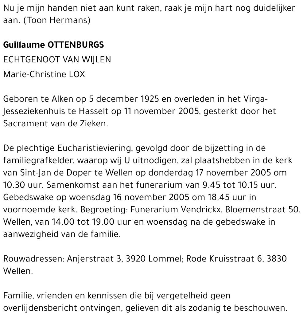 Guillaume Ottenburgs