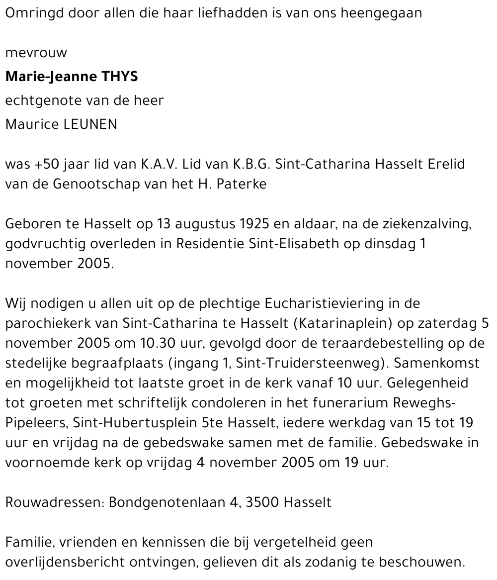 Marie-Jeanne Thys