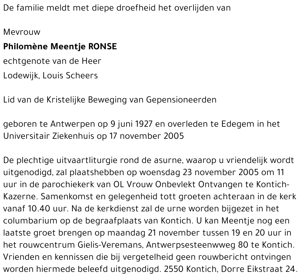 Philomène Meentje Ronse