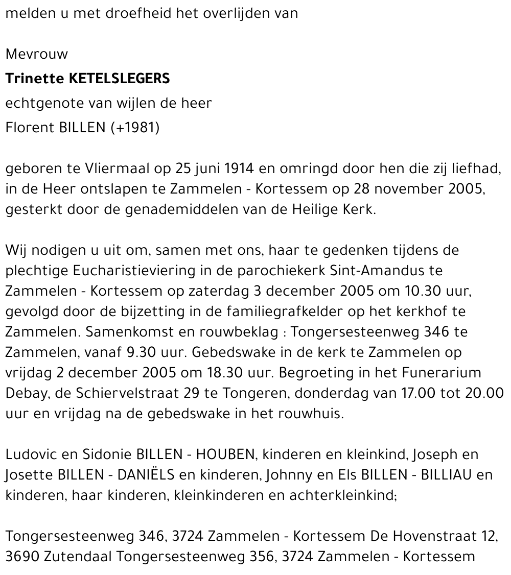 Trinette Ketelslegers