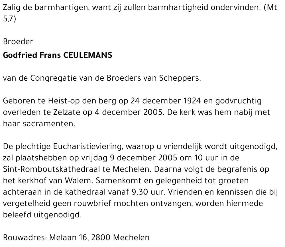 Frans CEULEMANS