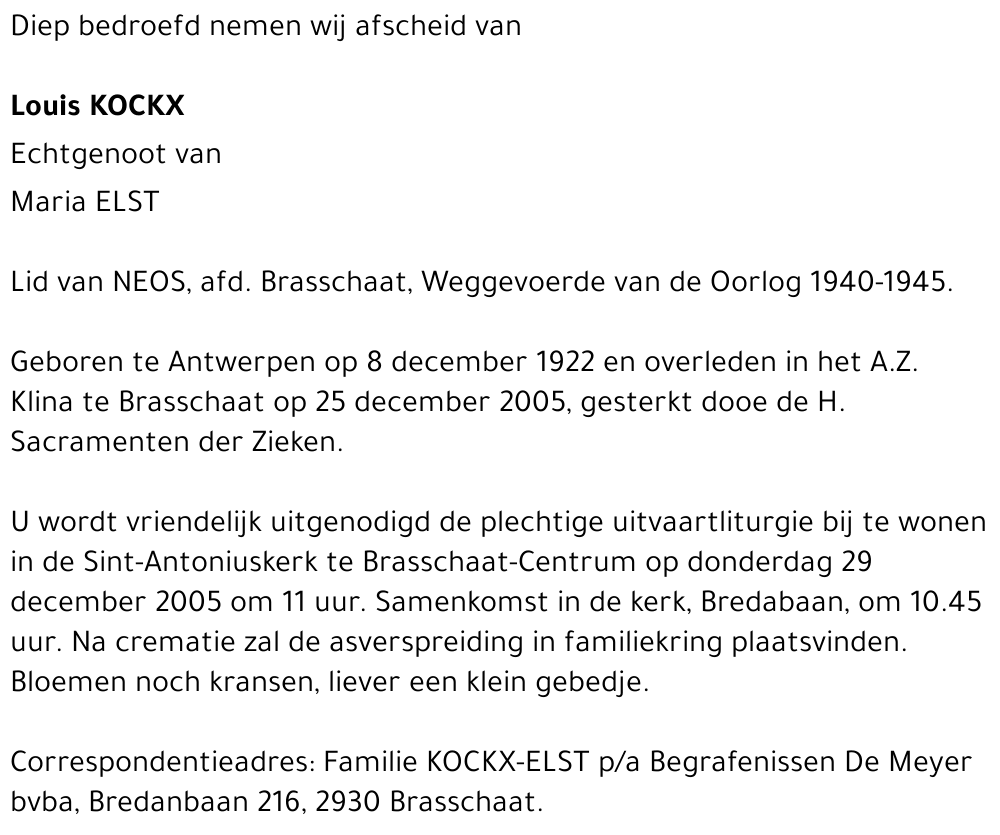 Louis KOCKX