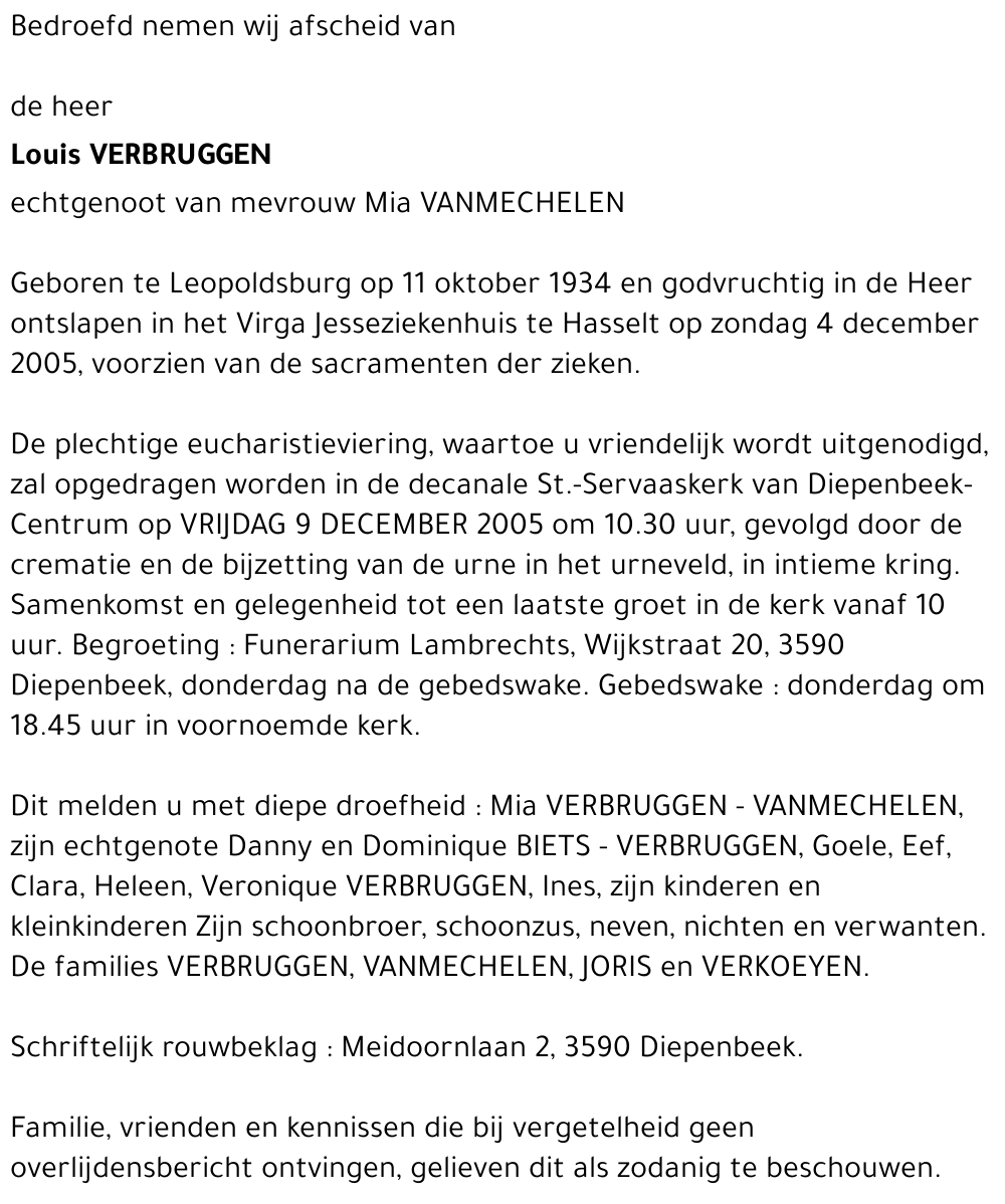 Louis Verbruggen