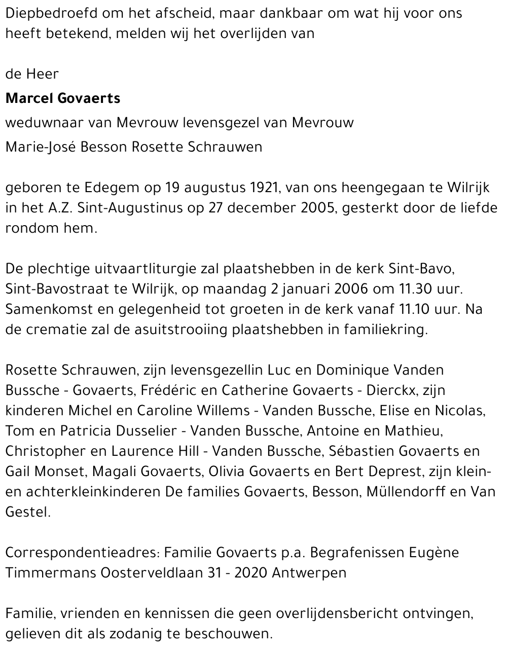 Marcellus Govaerts