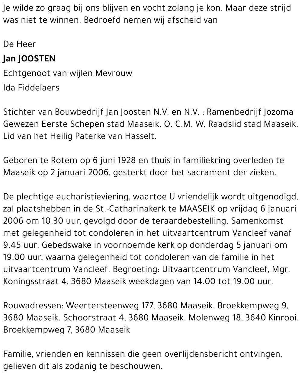 Jan Joosten