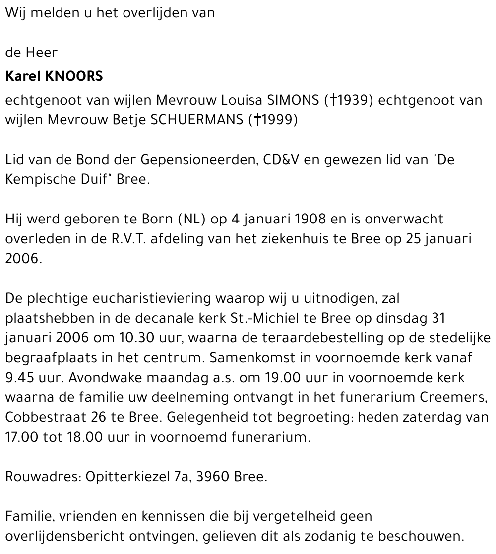 Karel KNOORS
