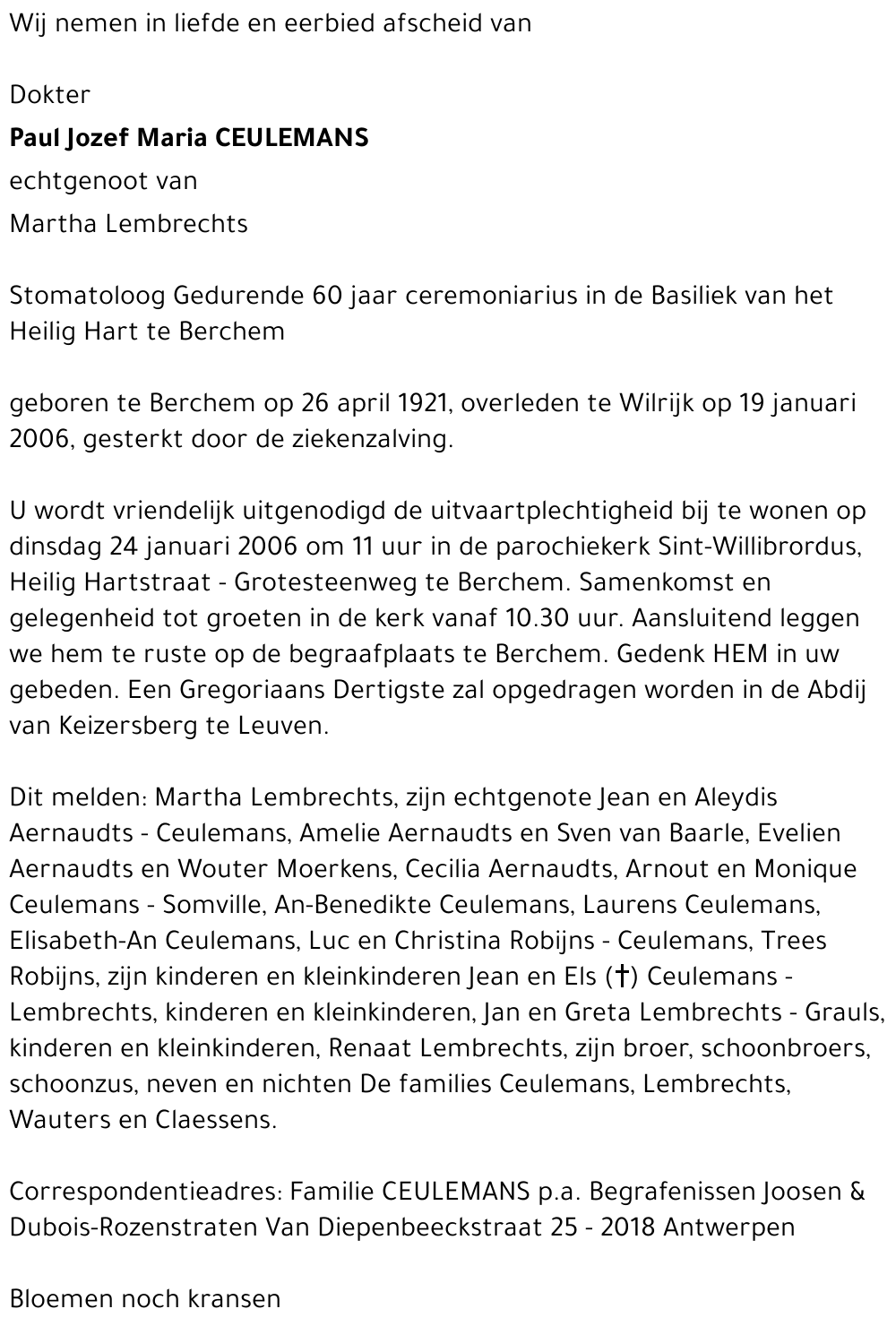 Paul Jozef Maria Ceulemans