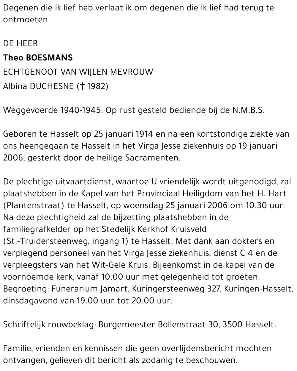 Theo Boesmans