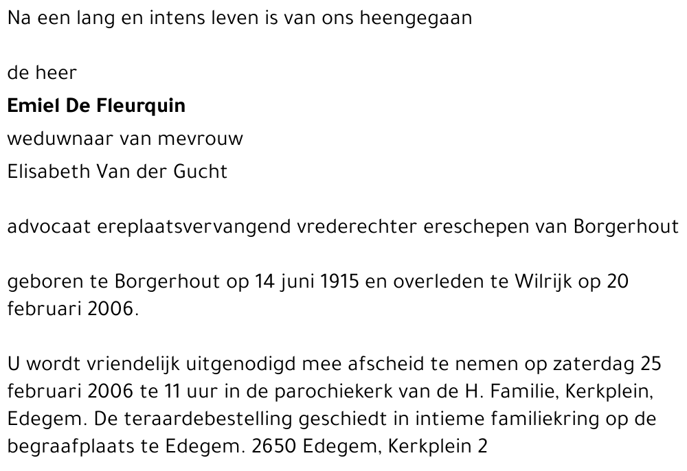 Emilius De Fleurquin