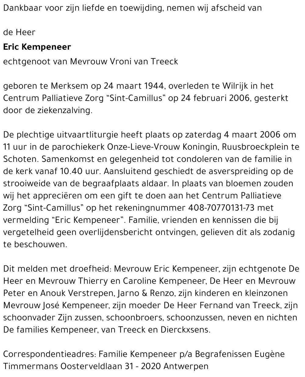 Eric Kempeneer