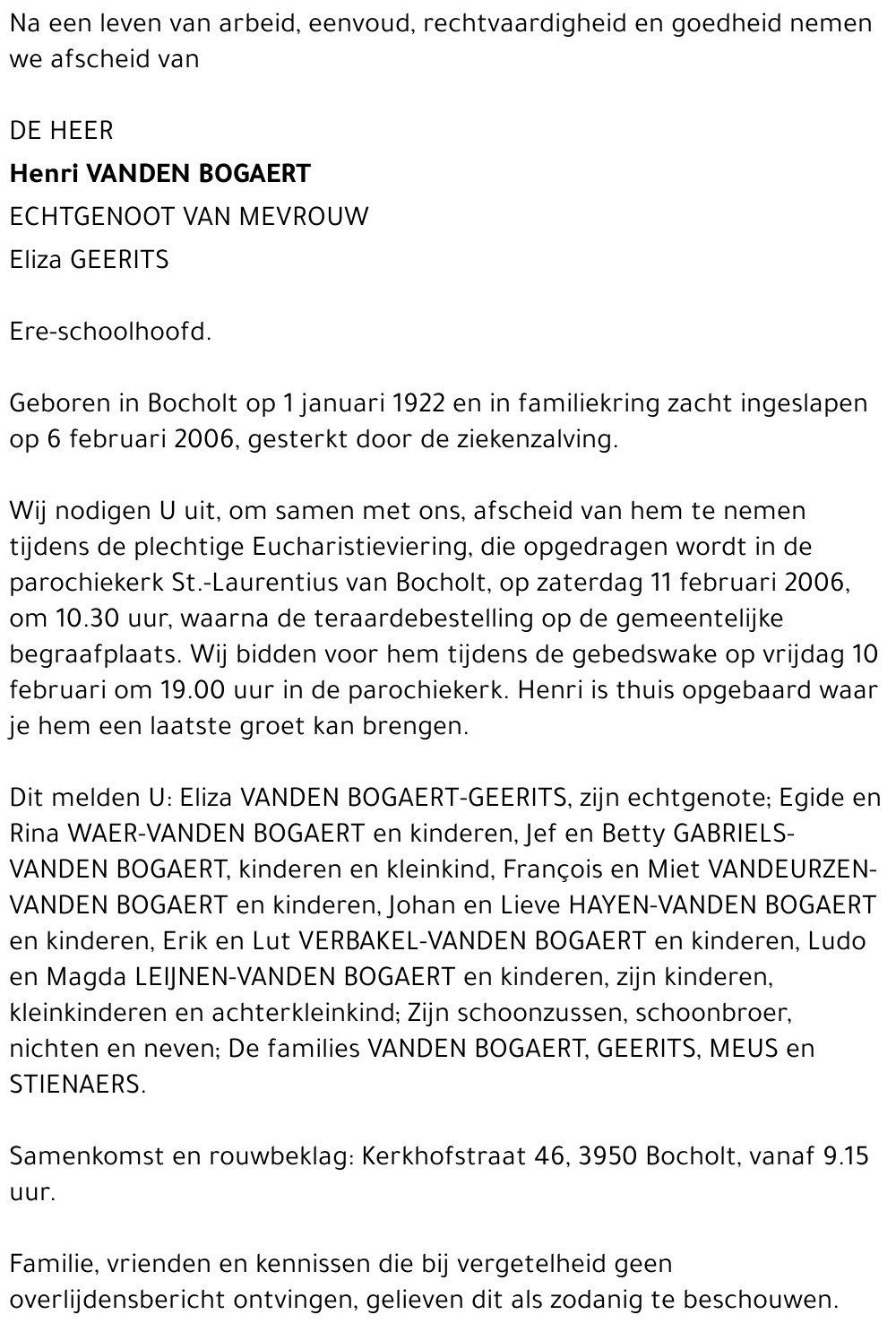 Henri Vanden Bogaert