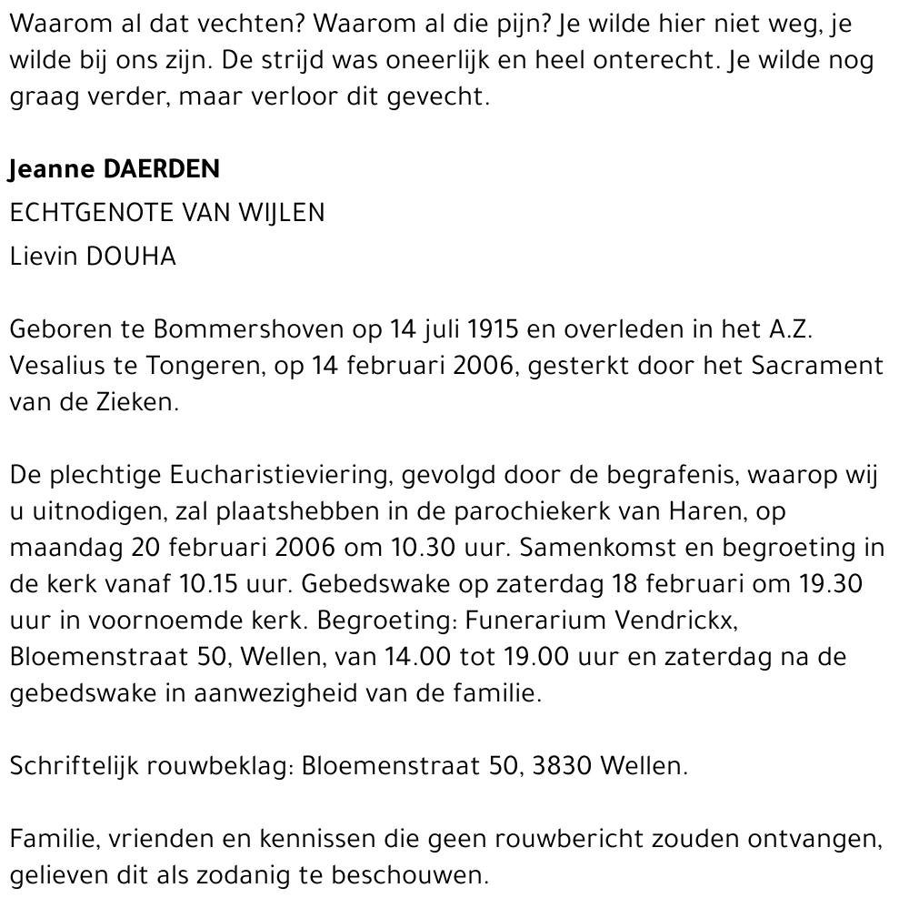 Jeanne Daerden
