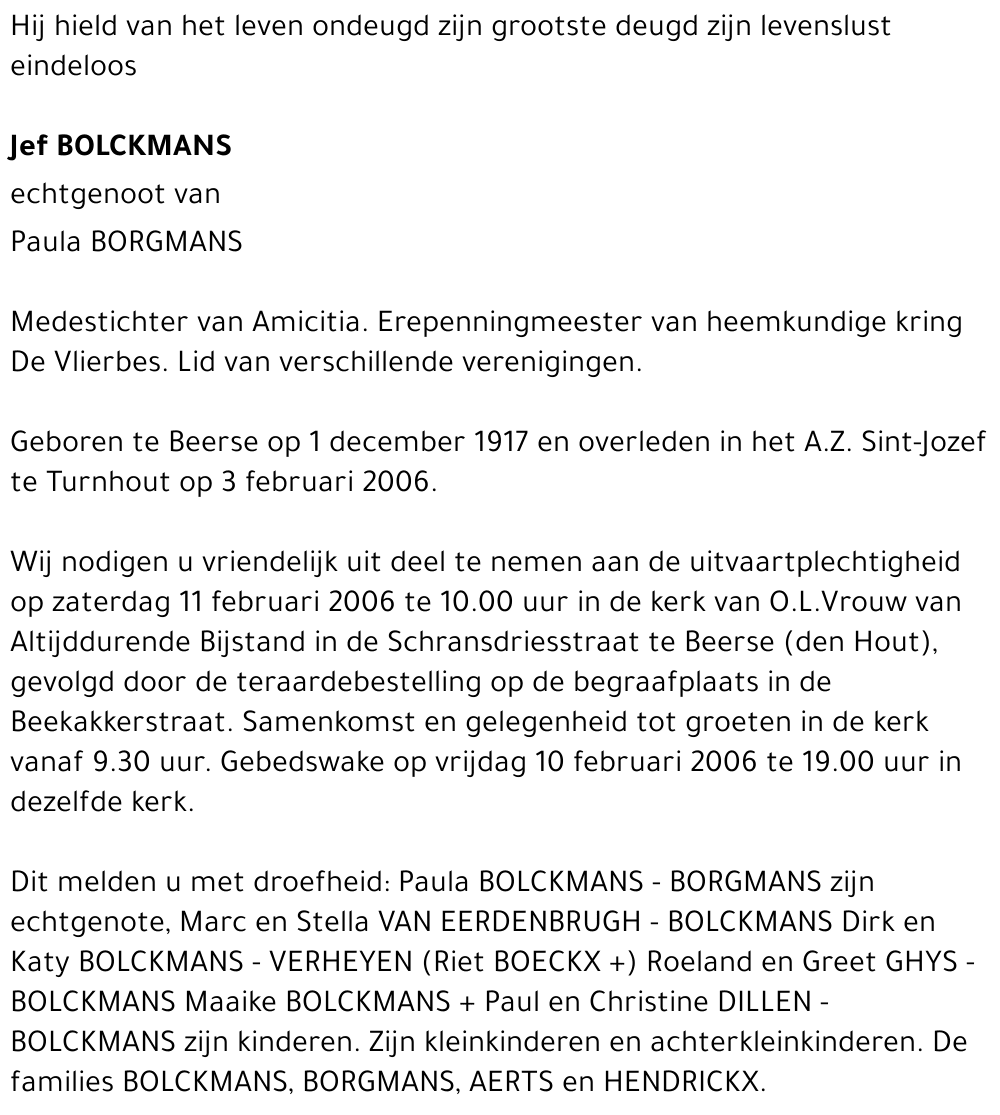 Jef Bolckmans