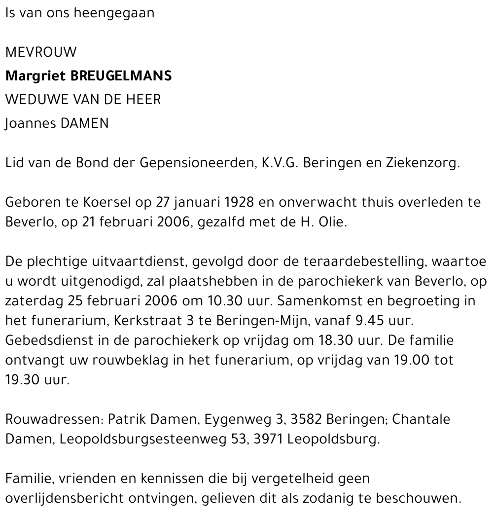 Margriet Breugelmans