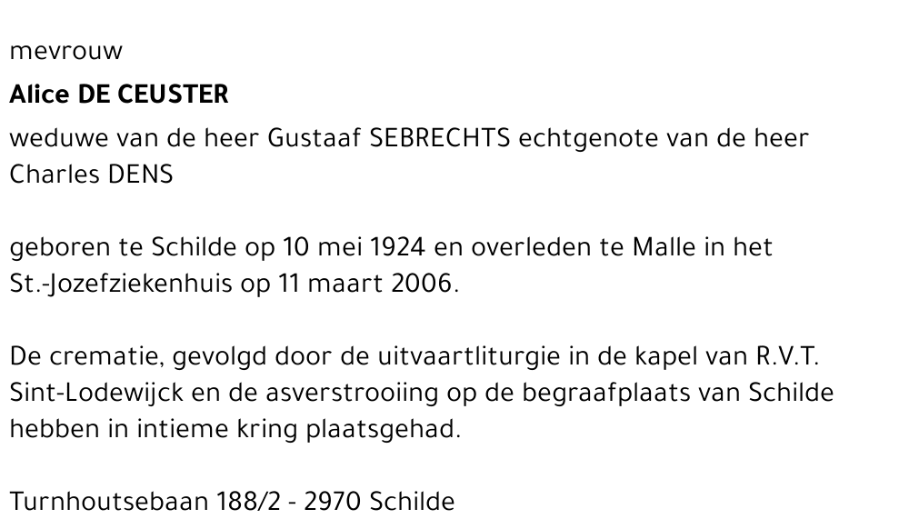 Alice De Ceuster