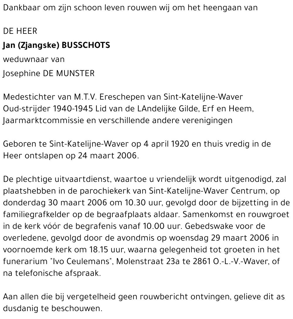 Jan (Zjangske) Busschots