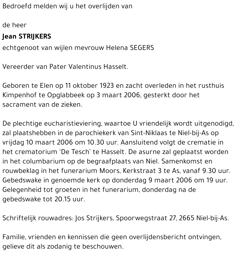 Jean Strijkers