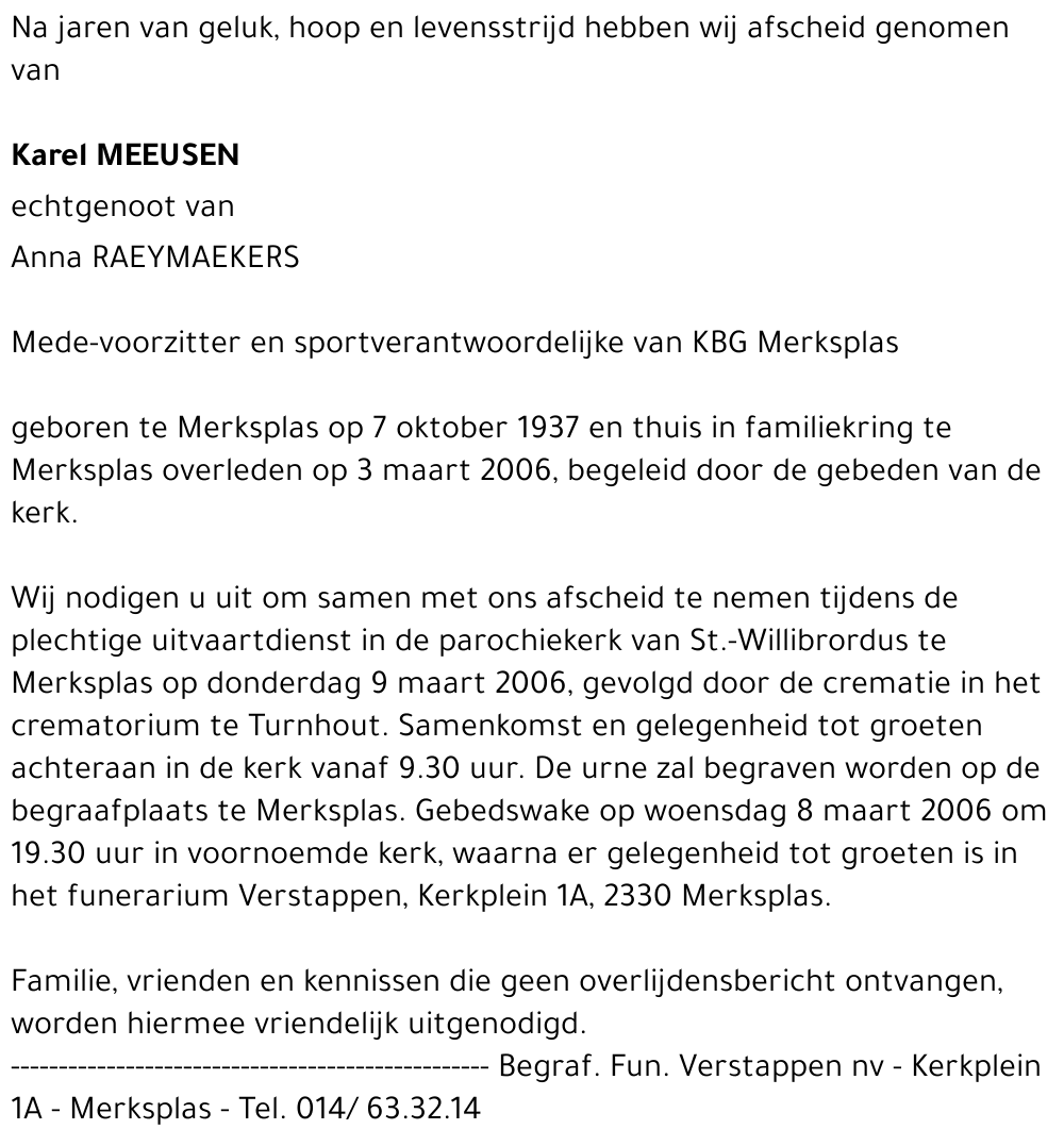 Karel Meeusen