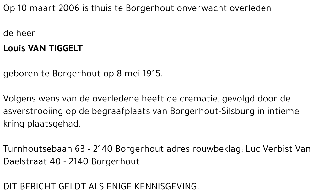 Ludovicus Van Tiggelt