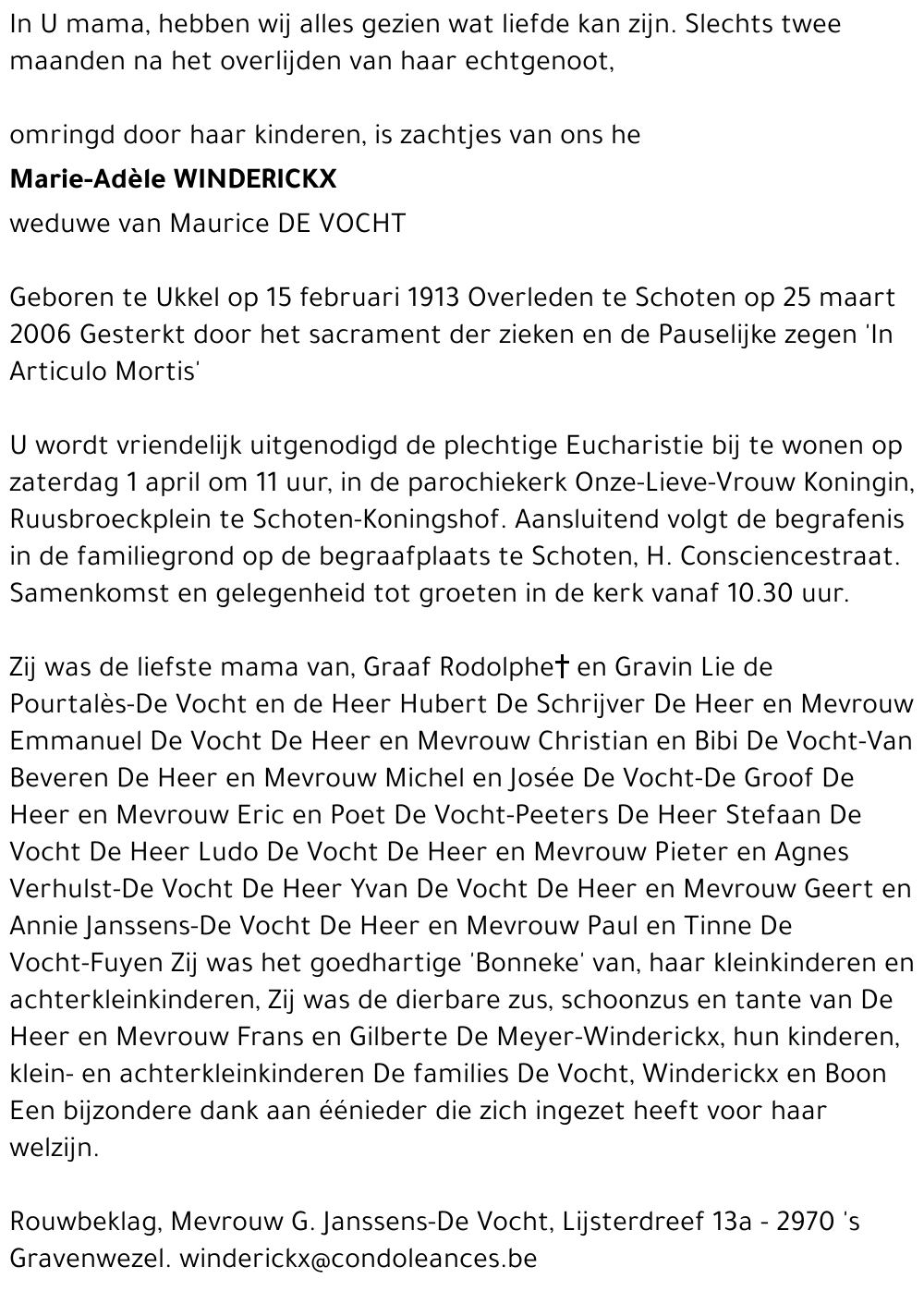 Marie-Adèle Winderickx