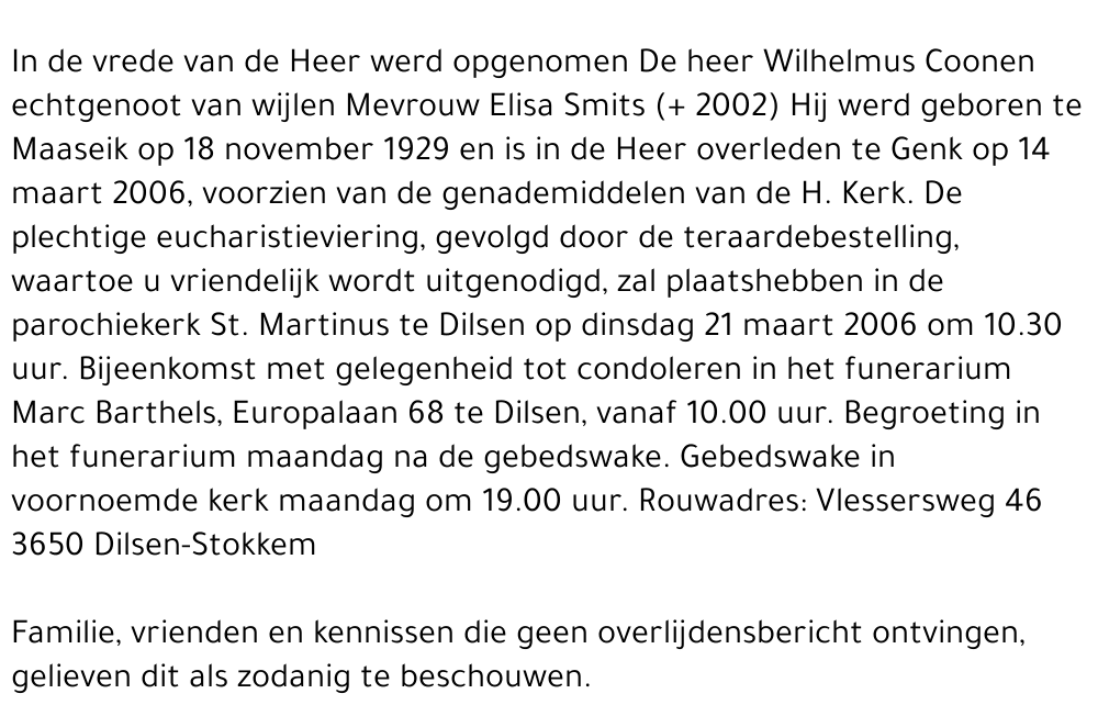 Wilhelmus Coonen