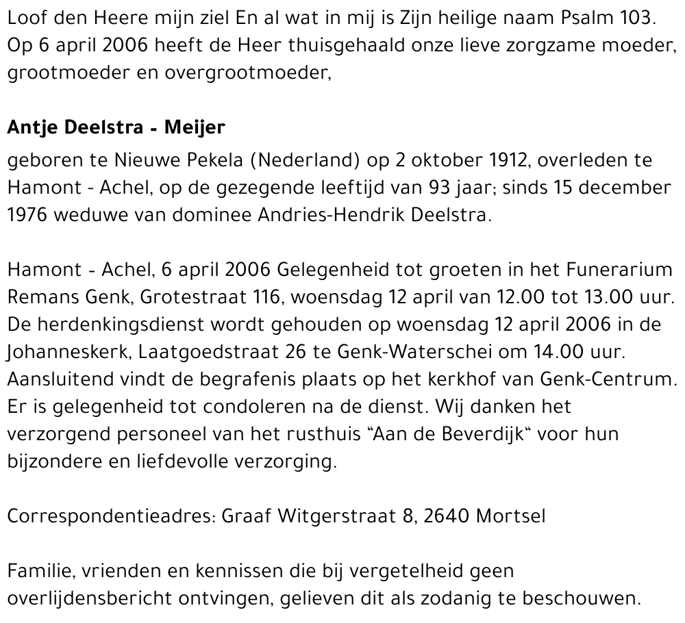 Antje Deelstra-Meijer