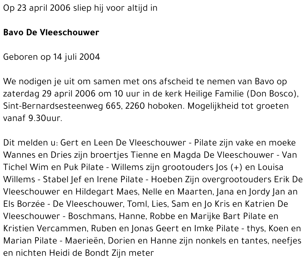 Bavo De Vleeschouwer