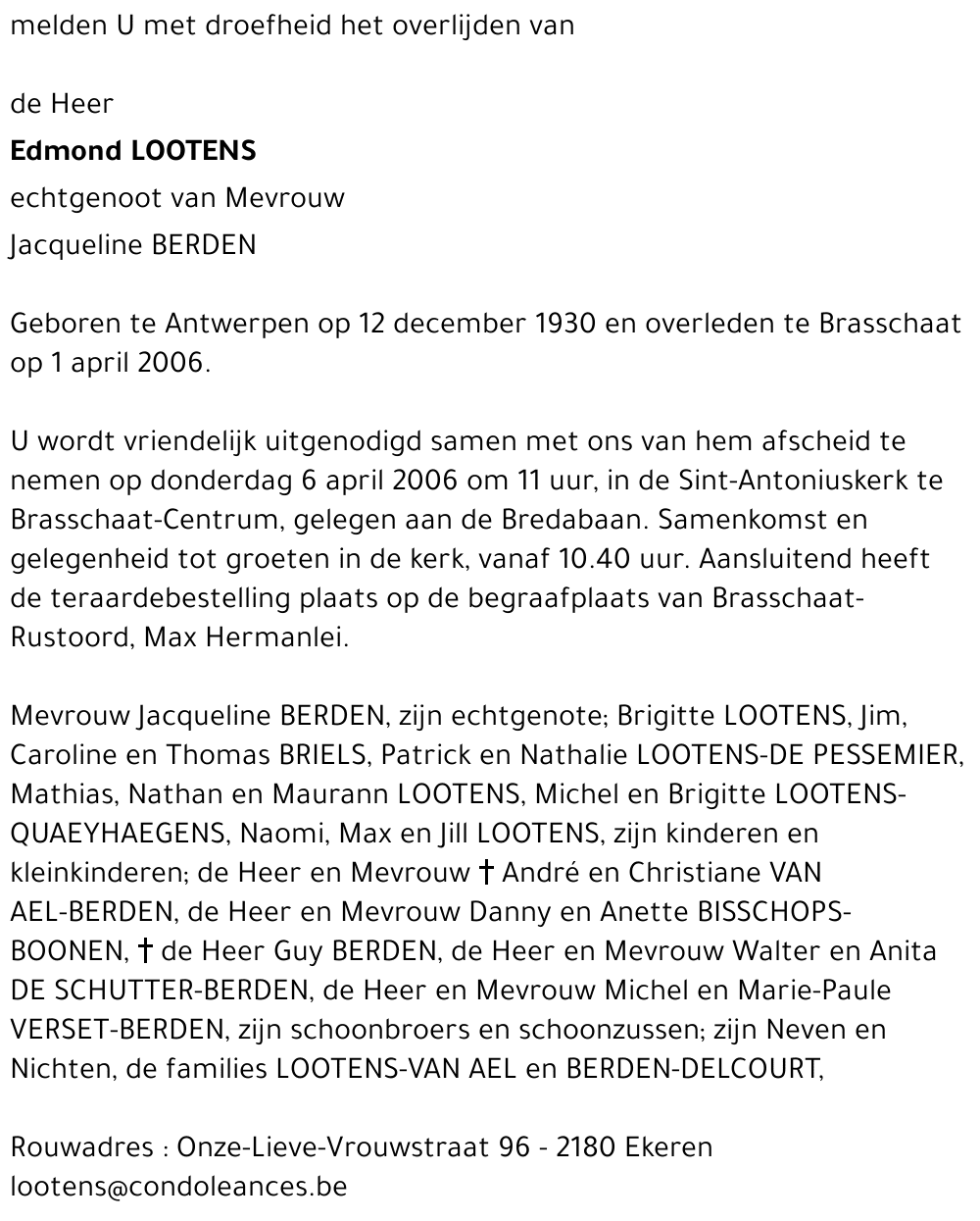 Edmond Lootens