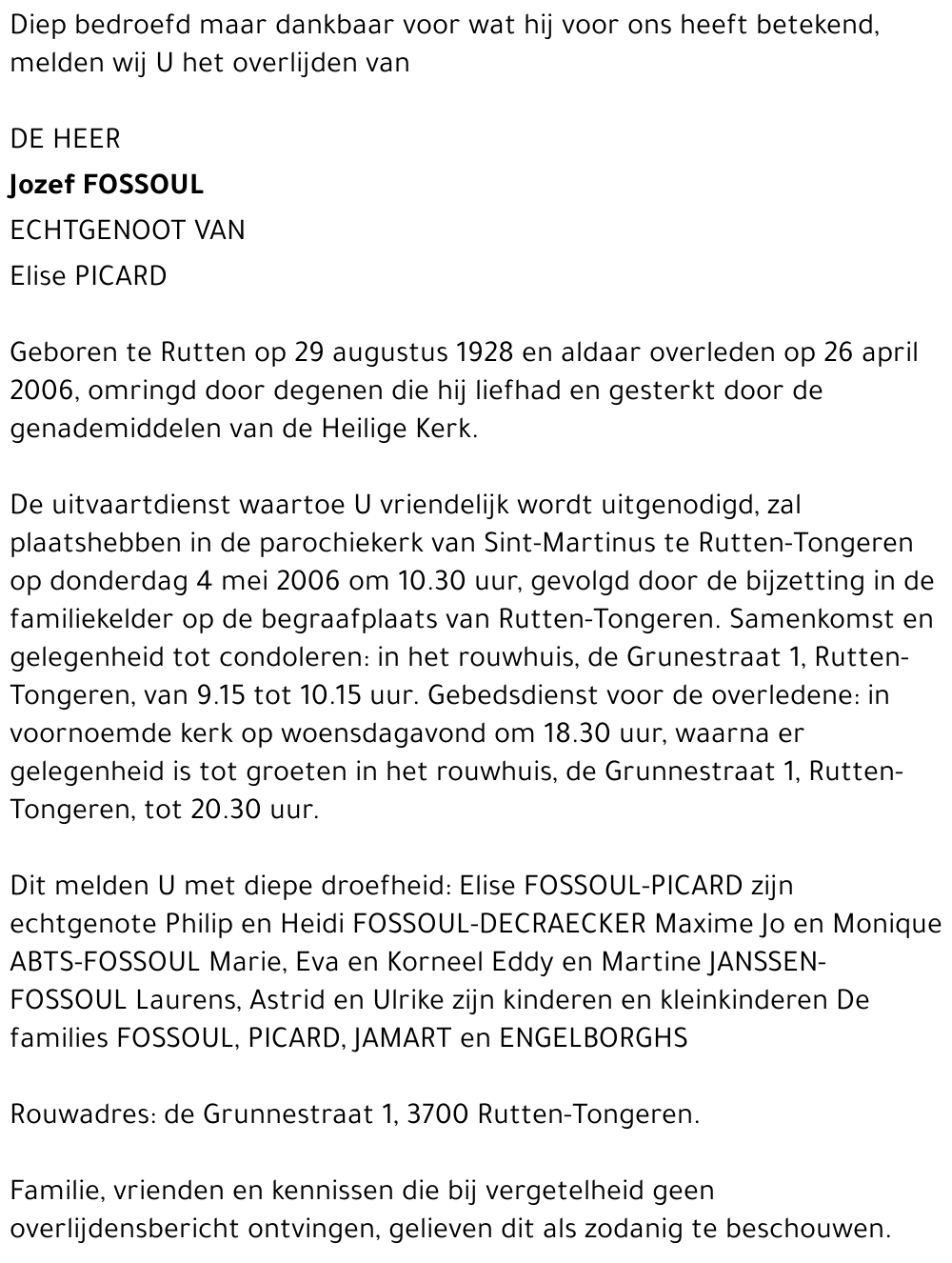 Jozef Fossoul