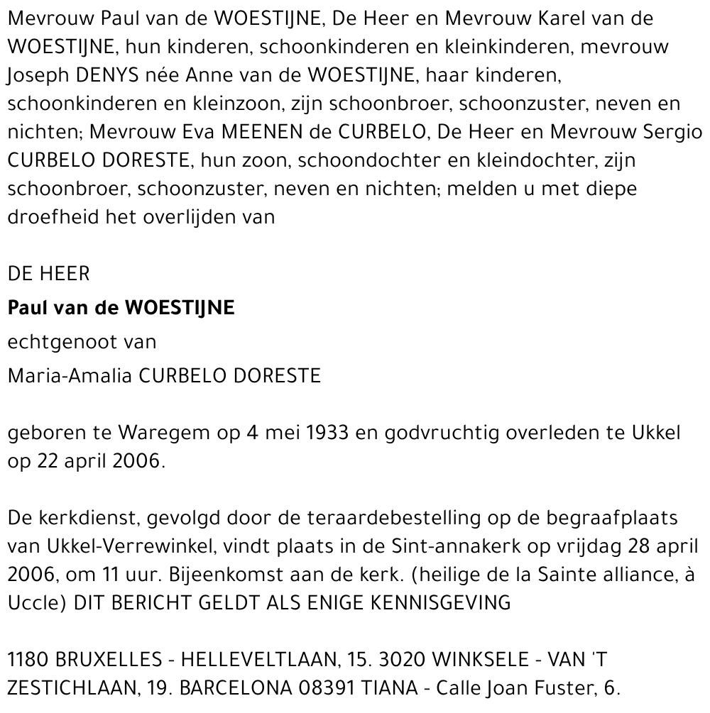 Paul van de Woestijne