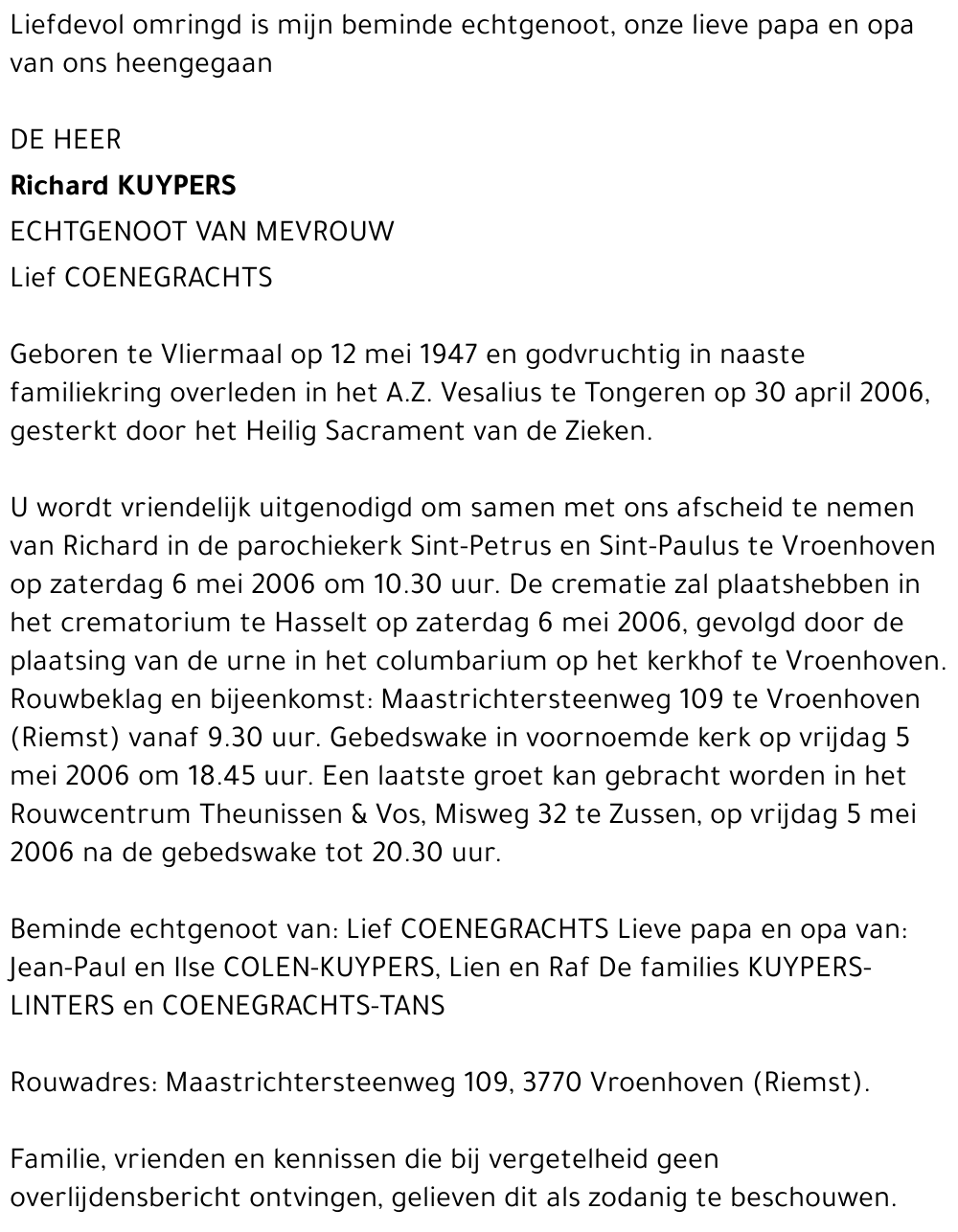Richard Kuypers
