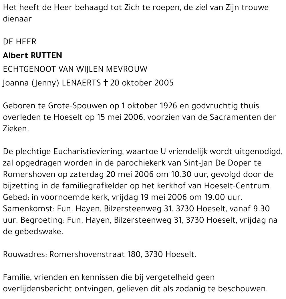 Albert Rutten