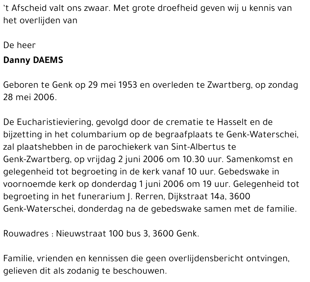 Danny DAEMS
