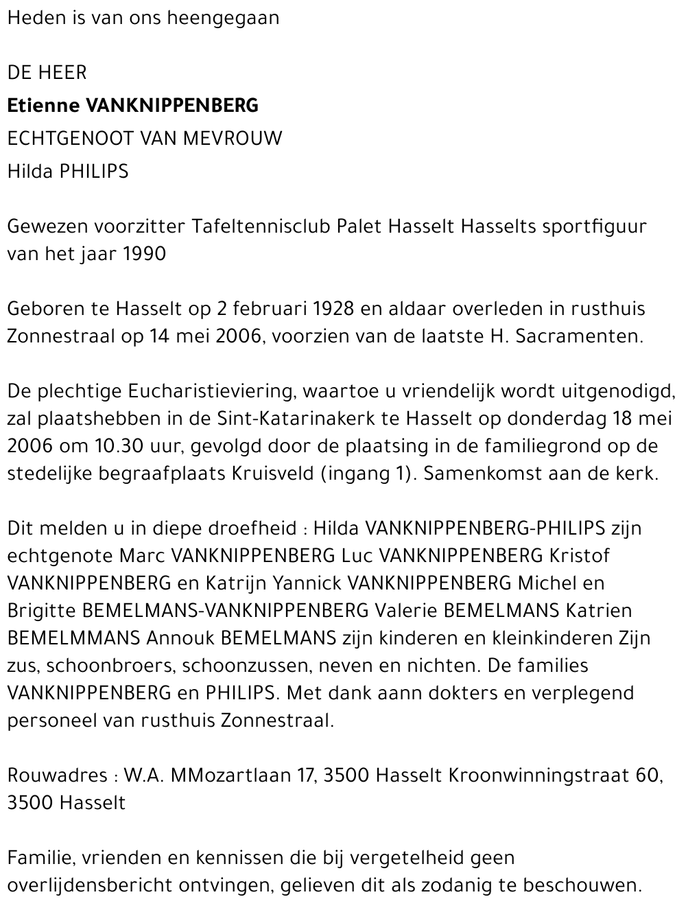 Etienne Vanknippenberg